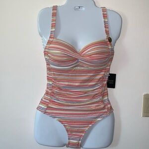 NipTuck Multi Color Fit Cup 1 Pc Swimsuit.
